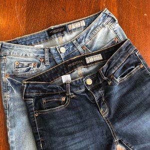Aeropostale Jeggings lot of 2 - 6 short